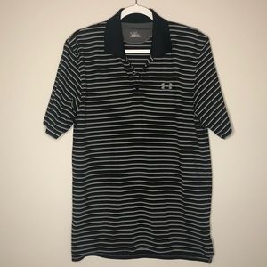 Under Armour Dry Fit Striped Polo